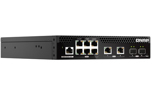 Switch Ethernet Qnap QSW-M2106R-2S2T 2 ports - 10 GbE, Manageable, L2