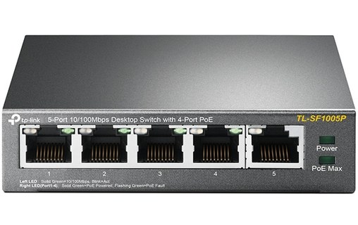 Switch Ethernet TP LINK TL-SF1005P 5 ports - PoE