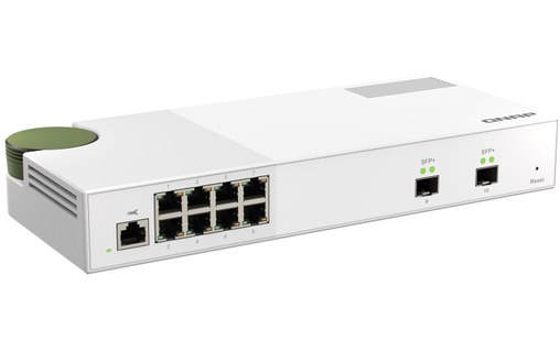 Switch Ethernet Qnap QSW-M2108-2S 8 ports - 2,5 GbE, Manageable, L2