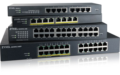Switch Ethernet ZYXEL GS1915-24EP 24 ports - Manageable, PoE, L2