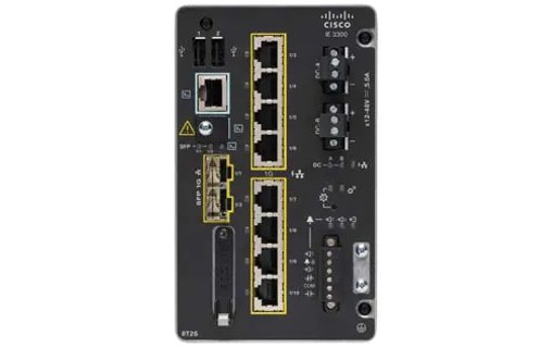 Switch Ethernet Cisco Catalyst IE-3300-8T2S-E 8 ports - Manageable, L2