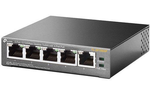 Switch Ethernet TP LINK TL-SF1005P 5 ports - PoE