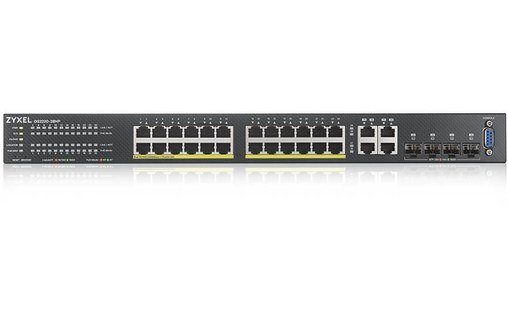 Switch Ethernet ZYXEL GS2220-28HP-EU0101F 24 ports - Manageable, PoE, L2