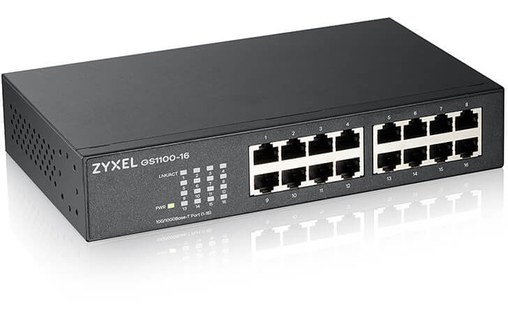 Zyxel GS1100-16 Non-géré Gigabit Ethernet (10/100/1000)
