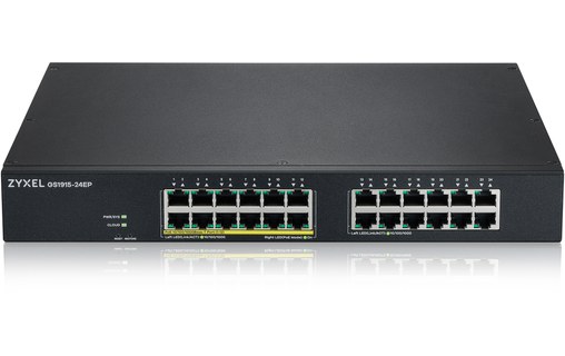 Switch Ethernet ZYXEL GS1915-24EP 24 ports - Manageable, PoE, L2