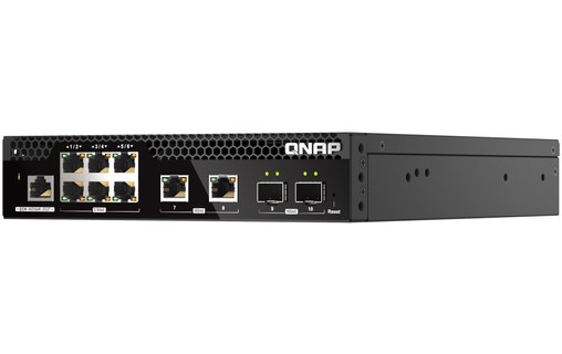 Switch Ethernet Qnap QSW-M2106R-2S2T 2 ports - 10 GbE, Manageable, L2
