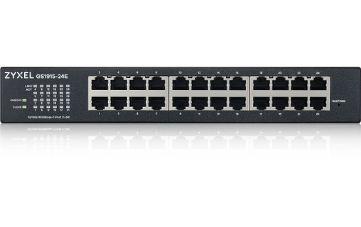 Zyxel GS1915-24E Géré L2 Gigabit Ethernet (10/100/1000) 1U Noir