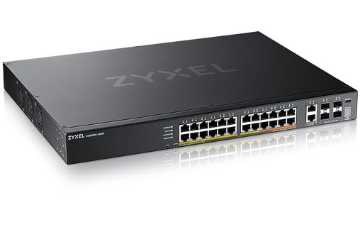 Switch Ethernet ZYXEL XGS2220-30HP 24 ports - 10 GbE, Manageable, PoE, L3