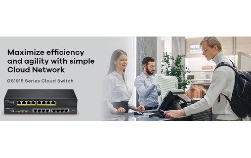 Zyxel GS1915-8 Géré L2 Gigabit Ethernet (10/100/1000) Noir