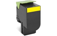 Lexmark 80C2HYE Cartouche de toner 1 pièce(s) Original Jaune