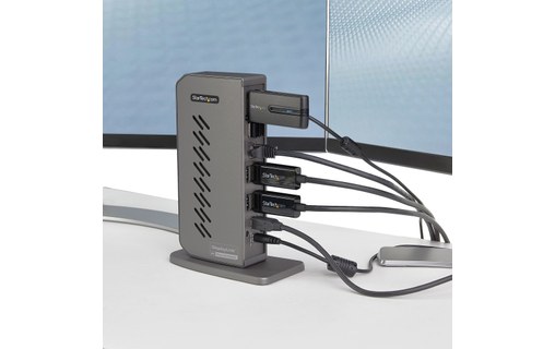 StarTech.com Dock USB-C USB-A - Station d'Accueil USB 3.0 Hybride Universelle po