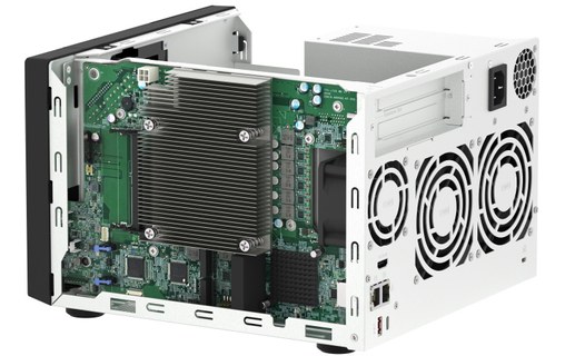 QNAP TVS-h674 NAS Tower Ethernet/LAN Noir i3-12100