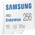 Carte microSDXC Samsung PRO Endurance 256 Go, UHS-I, V30