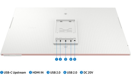Écran 32" Samsung Smart Monitor M8 S32CM80PUU - 4K HDMI