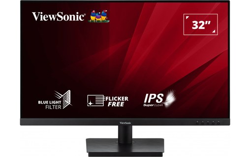 Écran 32" ViewSonic VA3209-MH - HDMI/VGA