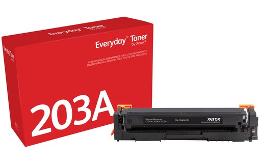 Everyday Toner Noir compatible avec HP 202A (CF540A/CRG-054BK)