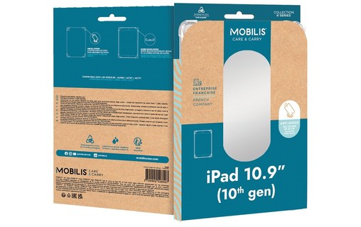 Mobilis 061018 étui pour tablette 27,7 cm (10.9") Housse Transparent