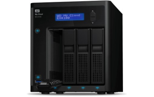 Western Digital My Cloud Pro My Cloud EX4100 NAS Bureau Ethernet/LAN Noir Armada