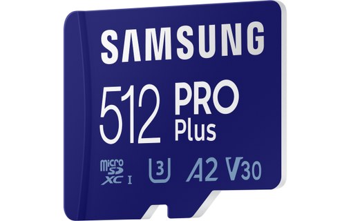 Samsung PRO Plus 512 Go MicroSDXC UHS-I Classe 10