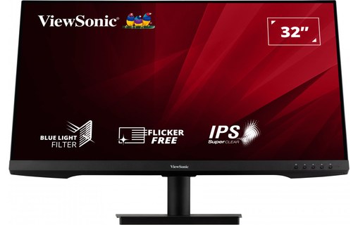 Écran 32" ViewSonic VA3209-MH - HDMI/VGA