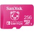 Carte microSDXC SanDisk pour Nintendo Switch édition Fortnite 256 Go, UHS-I