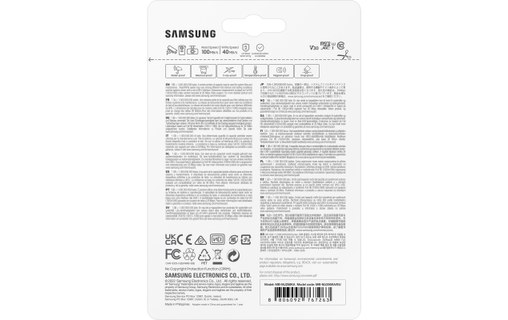 Carte microSDXC Samsung PRO Endurance 256 Go, UHS-I, V30