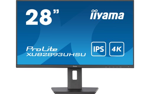 Écran 28" iiyama ProLite XUB2893UHSU-B5 - 4K