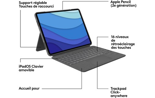 Logitech Combo Touch for iPad Pro 12.9-inch (5th generation)