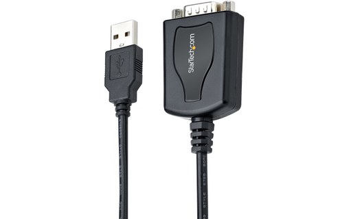 StarTech.com Câble USB vers RS232 de 1m - Câble Convertisseur USB vers RS232 DB9