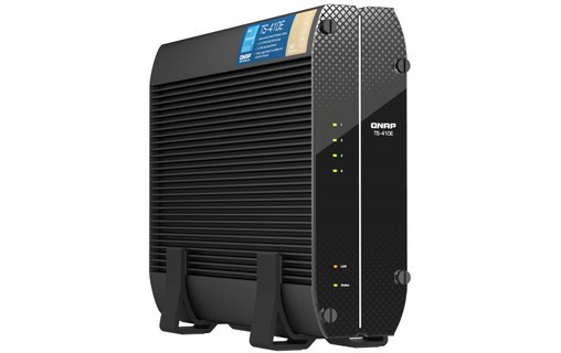 QNAP TS-410E NAS Tower Ethernet/LAN Noir J6412