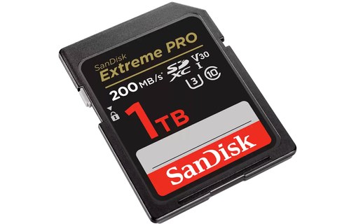Carte SDXC SanDisk Extreme Pro 1 To, UHS-I, V30