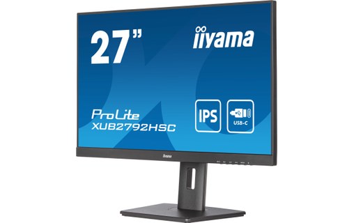 Écran 27" iiyama ProLite XUB2792HSC-B5 - USB-C