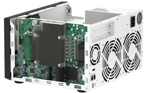 QNAP TVS-h874 NAS Tower Ethernet/LAN Noir i5-12400