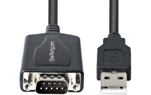 StarTech.com Câble USB vers RS232 de 1m - Câble Convertisseur USB vers RS232 DB9