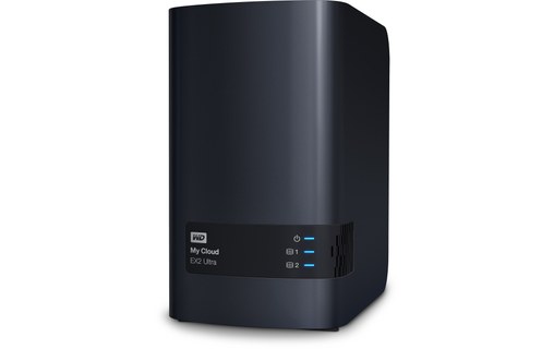 Western Digital My Cloud EX2 Ultra NAS Bureau Ethernet/LAN Noir Armada 385