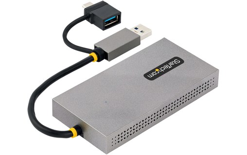 StarTech.com Adaptateur USB vers Double HDMI - USB A/C vers 2 Écrans HDMI (1x 4K