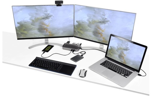 StarTech.com Dock USB-C USB-A - Station d'Accueil USB 3.0 Hybride Universelle po