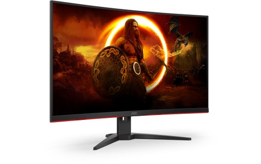 Écran Gaming Incurvé 31,5" AOC G2 C32G2ZE/BK - HDMI/DisplayPort