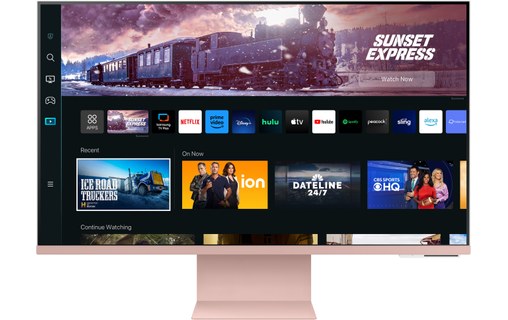 Écran 32" Samsung Smart Monitor M8 S32CM80PUU - 4K HDMI