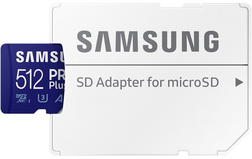 Samsung PRO Plus 512 Go MicroSDXC UHS-I Classe 10