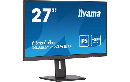Écran 27" iiyama ProLite XUB2792HSC-B5 - USB-C