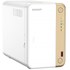 QNAP TS-262 NAS Tower Ethernet/LAN Or, Blanc N4505