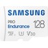 Carte microSDXC Samsung PRO Endurance 128 Go, UHS-I, V30