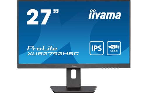 Écran 27" iiyama ProLite XUB2792HSC-B5 - USB-C