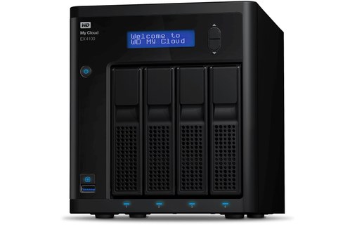 Western Digital My Cloud Pro My Cloud EX4100 NAS Bureau Ethernet/LAN Noir Armada