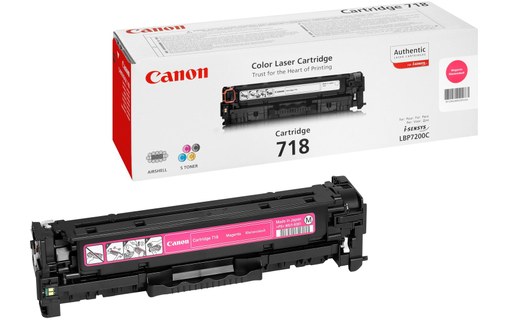 Canon CRG-718 M Cartouche de toner 1 pièce(s) Original Magenta