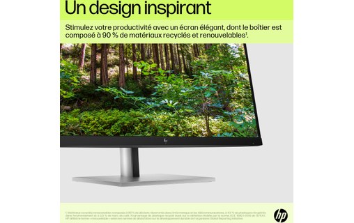 Écran 27" HP E27u G5 - HDMI/DisplayPort/USB-C