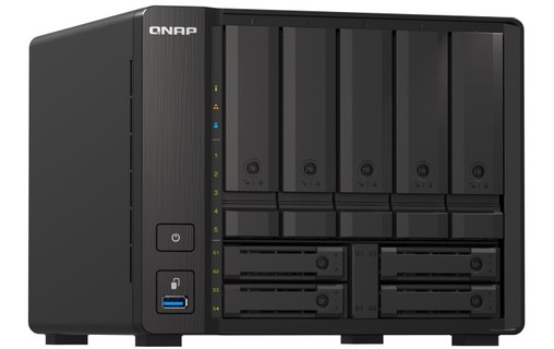 QNAP TS-H973AX NAS Tower Ethernet/LAN Noir V1500B