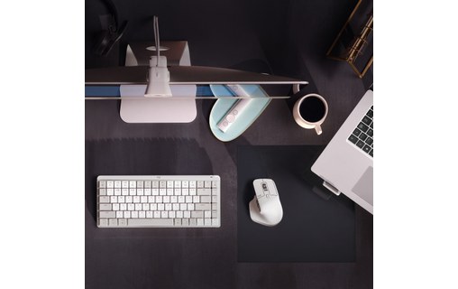 Souris sans fil pour Mac Logitech MX Master 3S - Blanche - Ergonomique