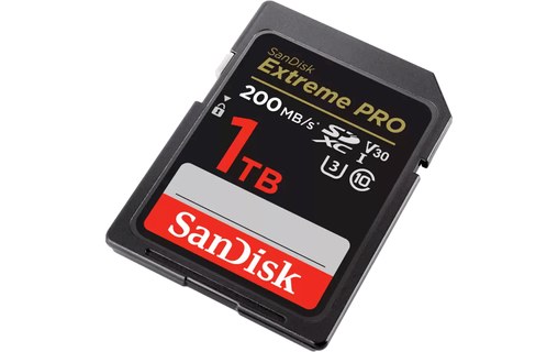 Carte SDXC SanDisk Extreme Pro 1 To, UHS-I, V30